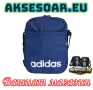 Практична малка и удобна за носене тъмносиня чантичка ADIDAS PERFORMANCE преносима компактна Чанта, снимка 1