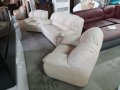 Комплект диван + 2 бр фотьоили Cotta Casino внос от Германия., снимка 1 - Дивани и мека мебел - 42624844