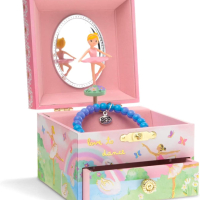 Музикална кутия за бижута Rainbow Ballerina Design, Мелодията на езеро, снимка 1 - Други - 44583440