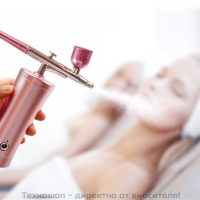 Мини кислороден спрей за кислородна мезотерапия Airbrush Pink - TS1246, снимка 4 - Медицинска апаратура - 44672120