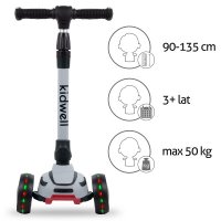 ТРОТИНЕТКА JAX BALANCE KICK SCOOTER, Черно и сиво 084982, снимка 7 - Други спортове - 36953797