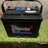 Тягов акумулатор Superlex 125 ам/ч 655А USA почти нов , снимка 1 - Части - 40328098