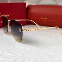 Cartier 2023 мъжки слънчеви очила авиатор унисекс дамски слънчеви очила, снимка 8 - Слънчеви и диоптрични очила - 42842614