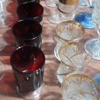 Ретро  чаши,кристал,позлата.мурано, снимка 8 - Чаши - 39909704