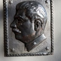 соц. отливка Сталин-на 50 год, снимка 6 - Антикварни и старинни предмети - 32039324