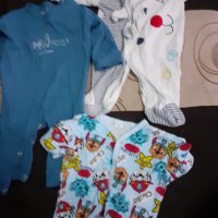 Бебешки дрешки за момче , снимка 1 - Бодита за бебе - 44301910