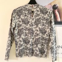 Фина плетена блуза с вълна, снимка 2 - Блузи с дълъг ръкав и пуловери - 34186315