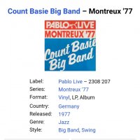 COUNT BASIE BIG BAND-MONTREUX'77 Издание 1977г Цена-20лв, снимка 3 - Грамофонни плочи - 38720895