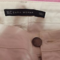 Дамски бели дънки на Zara, снимка 5 - Дънки - 31709847