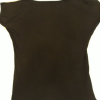 Черна тениска с красив принт- мадама и лято, изчистен черен гръб, дишащ био-памук; много приятна , снимка 9 - Тениски - 37416220