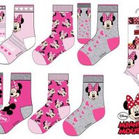 Детски чорапи Minnie Mouse 3бр. 31/34 - M1, снимка 1 - Чорапи - 31597262