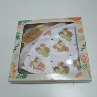 Нов бебешки комплект от 3 бр. бандани, снимка 1 - Комплекти за бебе - 44145558