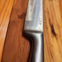 Кухненски нож L.O.B масивен изцяло от неръждаема стомана , снимка 2 - Други - 44244917