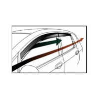 Ветробрани Външни за Kia Sorento 2007 - 2014 Предни и Задни Комплект 4 броя, снимка 4 - Аксесоари и консумативи - 40710703