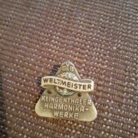 Стара емблема акордеон Weltmeister #2, снимка 3 - Други ценни предмети - 29609077