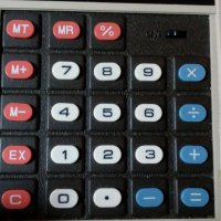 стар американски калкулатор, снимка 5 - Друга електроника - 30636123