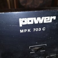 POWER MPK703C AUDIO MIXER-FRANCE 0805231403, снимка 4 - Ресийвъри, усилватели, смесителни пултове - 40628209