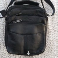 Мъжка кожена чанта, снимка 1 - Чанти - 34882424