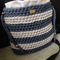 Дамски луксозни плетени чанти ръчно изработени , снимка 6 - Чанти - 34820731