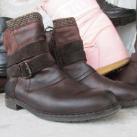 made in AUSTRIA, дамски боти,N- 40 - 41, ботуши PAUL GREEN® original Boots, 100% естествена кожа, снимка 10 - Дамски боти - 35321602