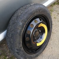 Резервна гума патерица за Alfa Romeo GT 5x98 125/80R15, снимка 2 - Гуми и джанти - 40634761