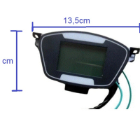 LCD дисплей 48 - 72V за електрически скутери, триколки, колички и др., снимка 3 - Друга електроника - 44735975