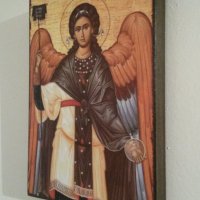 Икона на Свети Архангел Гавраил icona Sveti Arhangel Gavrail, снимка 3 - Картини - 13472816