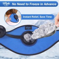 Hilph Neck Ice Pack Wrap Торбичка с лед за студена терапия на врат за многократна употреба, снимка 6 - Други - 44478878