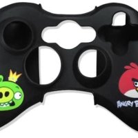 Силиконов капак за контролер Xbox 360 - Angry Birds, снимка 1 - Аксесоари - 42748245