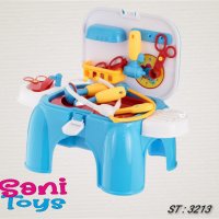 Докторски комплект, столче, снимка 1 - Играчки за стая - 38319314