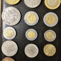 Голям лот стари монети от Мексико в добро състояние, снимка 2 - Нумизматика и бонистика - 40124080