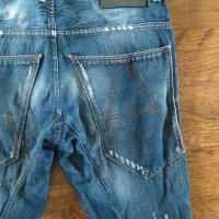G-Star RAW A-Crotch Tapered Jeans - страхотни мъжки дънки, снимка 3 - Дънки - 31541198