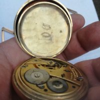  American Waltham USA 15jewels 1915г позлатен маркиран джобен часовник, снимка 5 - Антикварни и старинни предмети - 31037880