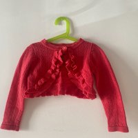 Плетено детско болеро с къдричка, снимка 2 - Детски якета и елеци - 42820084