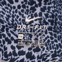 Nike DRI-FIT One Leopard Tights оригинален клин XS Найк спорт фитнес, снимка 4 - Спортни екипи - 44277361