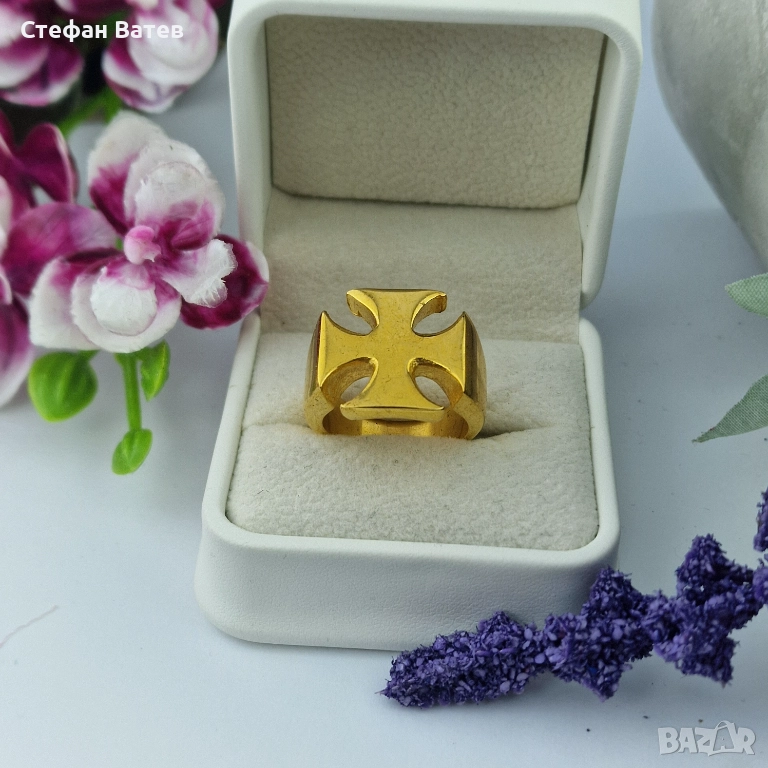 Пръстен „Железен кръст – класик“, снимка 1