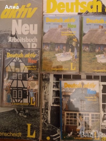 Тетрадки Deutsch aкtiv Neu Arbeitsbuch 1B, 1C + касети целия курс, снимка 1