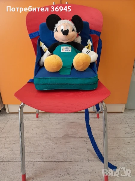 Преносимо, леко, сгъваемо столче за хранене., снимка 1