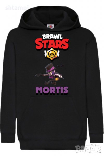 Детски Суитчър/Суитшърт Mortis 4,Brawl Stars,Игра,Подарък,Изненада,Забавление,Рожден Ден, снимка 1
