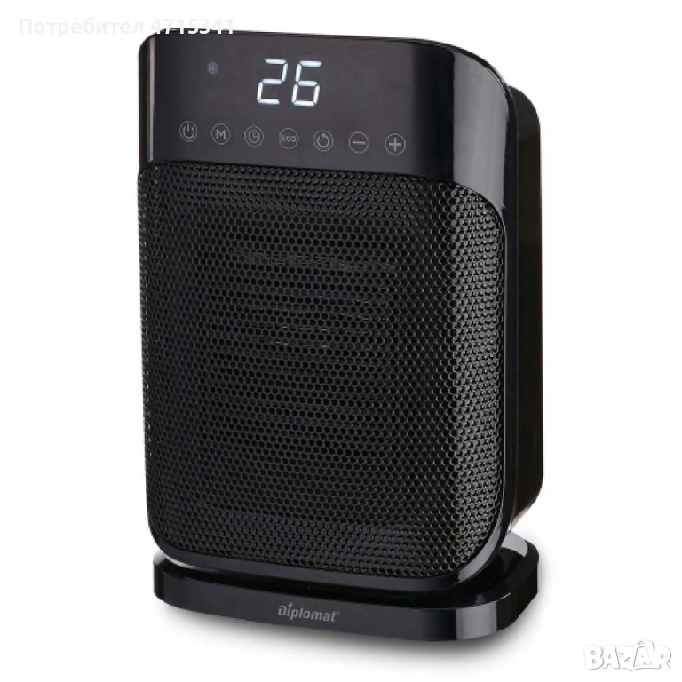 Печка керамична отоплителна Дипломат 1800w, снимка 1