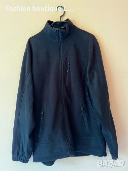 Мъжка поларена връхна дреха,която е и водоустойчива на марката Tracker размер S 🖤, снимка 1