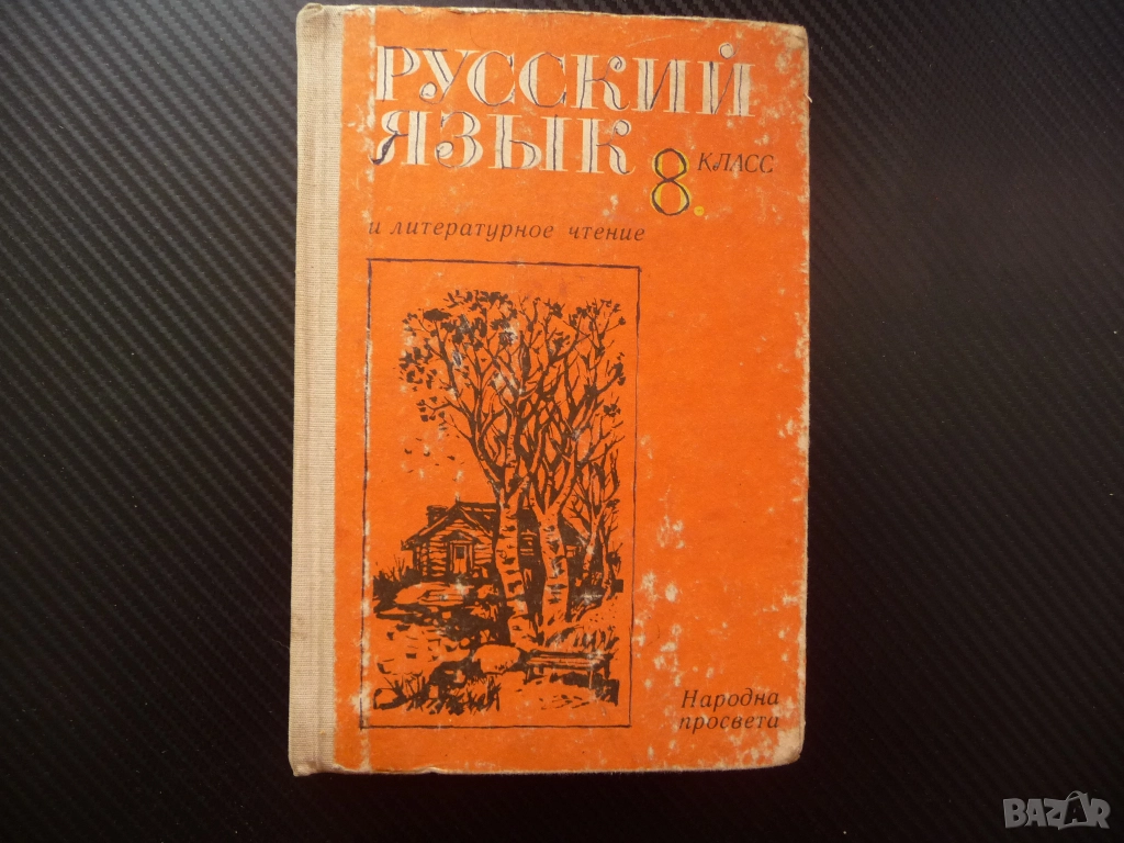 Русский язык и литературное чтение для 8. класса руски език изучаване литературно четене курс уроци , снимка 1