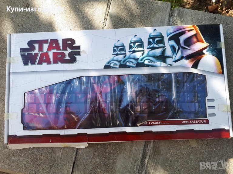 Жична USB клавиатура - Star Wars Darth Vader , чисто нова , снимка 1