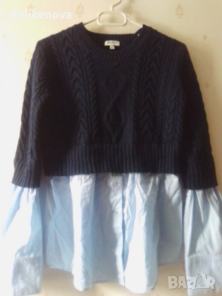KENZO. Original. Size S Прекрасен зимен пуловер, снимка 1