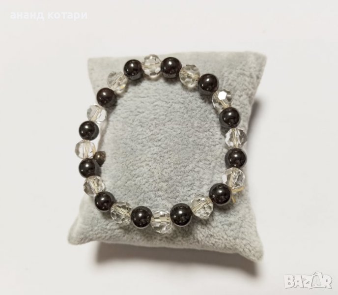 Гривна от кристал и магнит, снимка 1