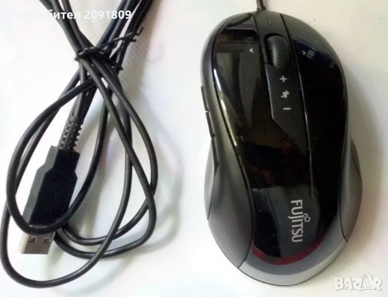 Професионална мишка Fujitsu GL9000-B LED , снимка 1