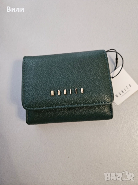 Зелено портмоне Mohito, снимка 1
