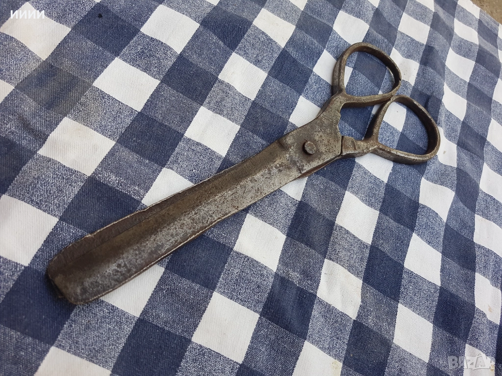 Османска ножица с печати 1841 , снимка 1