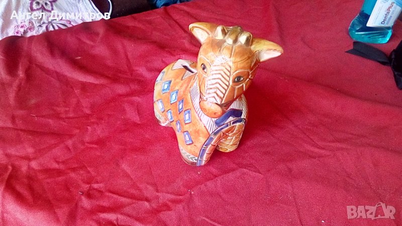 Красив порцеланов жираф, снимка 1