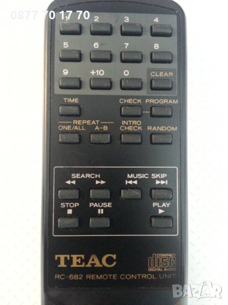 Дистанционни Teac , снимка 1